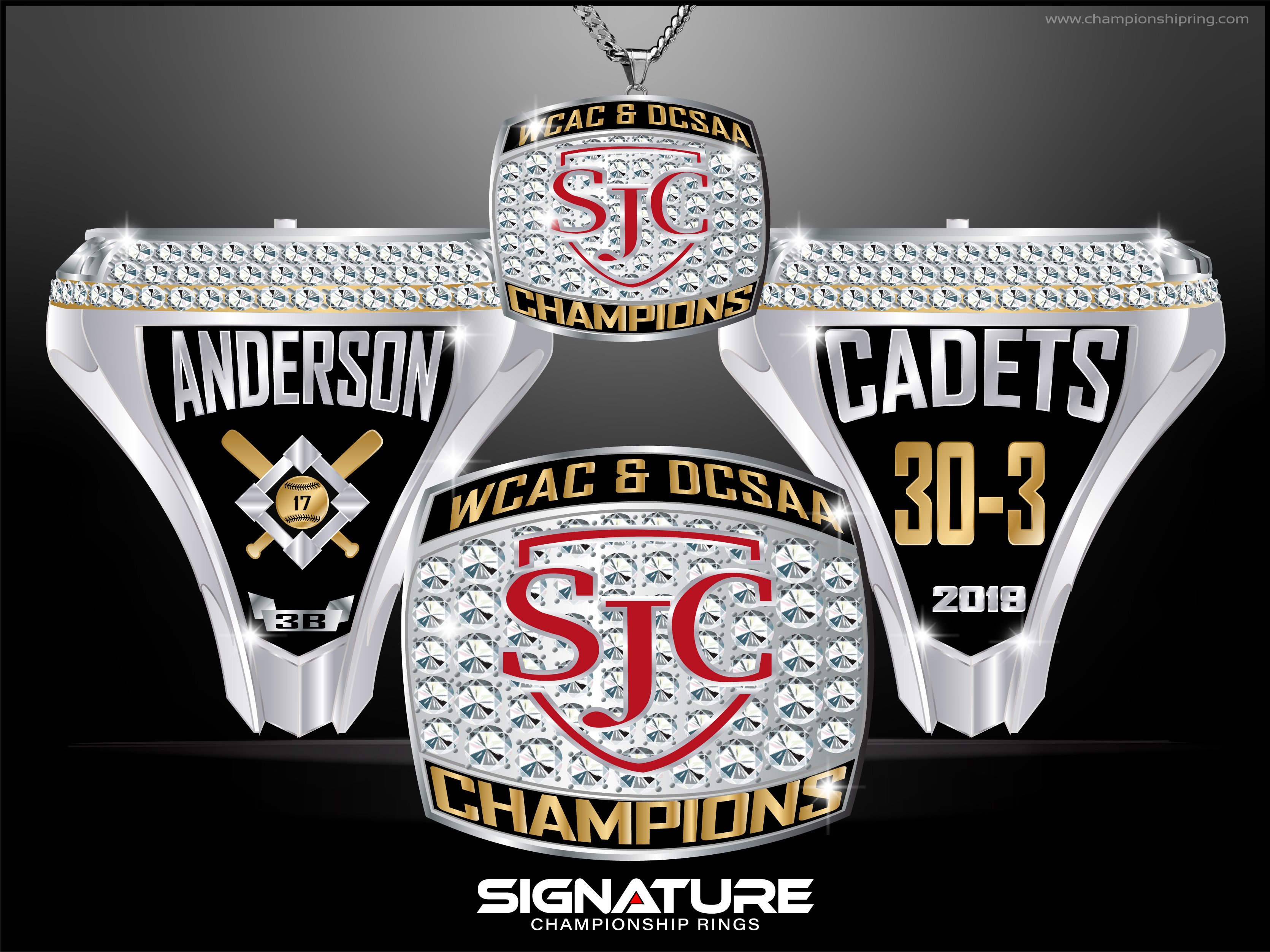 Championship Ring Design Studio: Baseball and Softball